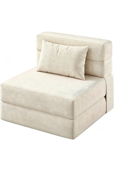 Garvee 4-in-1 Folding Sofa Bed, Convertible Armchair Bed with Pillows, Fine V...