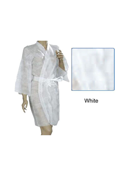 Prima Camasa tip Kimono Alba - Nonwoven White Kimono