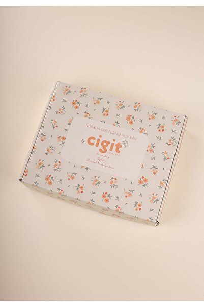 Cigit Patterned Gift Box 22*28 cm Girl