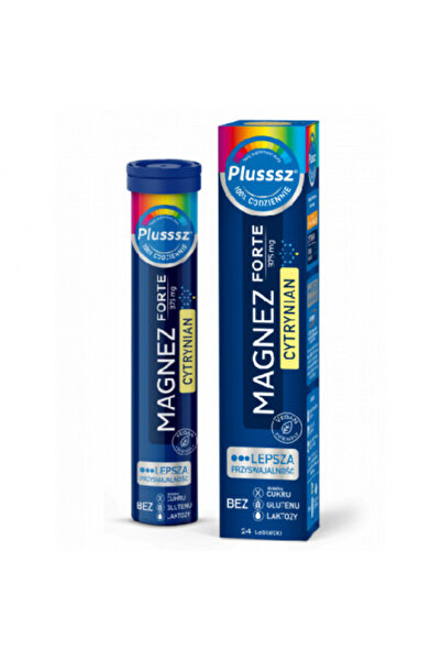 Polski Lek Plusssz Magnez Forte Cytrynian 24 Comprimate Cartonat