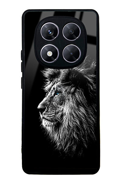 Spoyi Xiaomi Redmi Note 14 Pro 5G Aslan Tasarımlı Glossy Telefon Kılıfı
