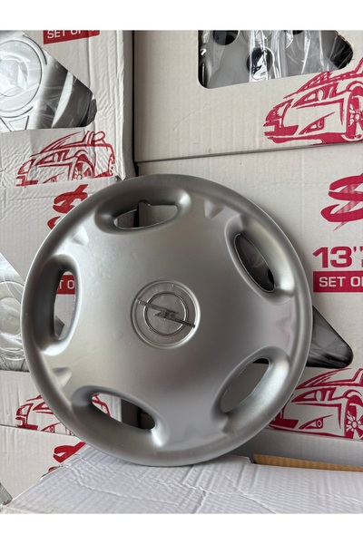 Universal 13 OPEL CORSA Jant Kapağı Takımı (Krom Amblem Hediyeli) (A KALİTE)