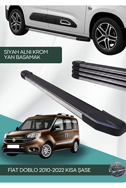 Yerli FİAT DOBLO 2010-2022 MODEL KISA ŞASE ALÜMİNYUM YAN BASAMAK