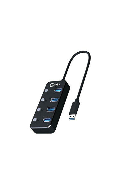 Geti Διανομέας USB 4 θυρών USB 3.0 με σύνδεση USB-A