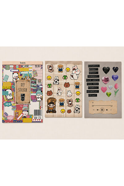 Doca Box 16 Sayfa Sticker Kitabı/24*17