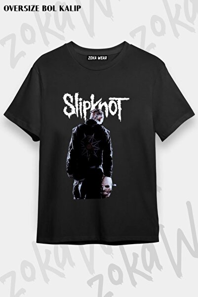 ZOKAWEAR Μπλουζάκι Unisex Loose Fit Slipknot v21 με στάμπα