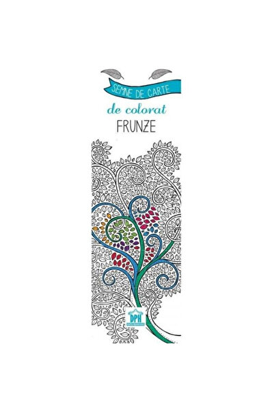 Editura DPH Coloring Bookmarks - Leaves, - DPH Publishing House