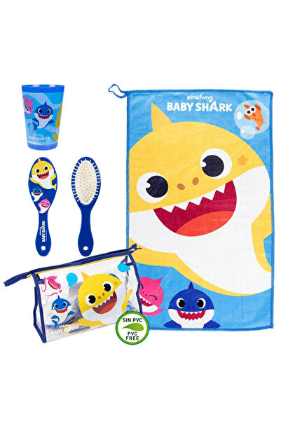 Baby Sharks Club Set de călătorie pentru copii Baby Shark în albastru marin