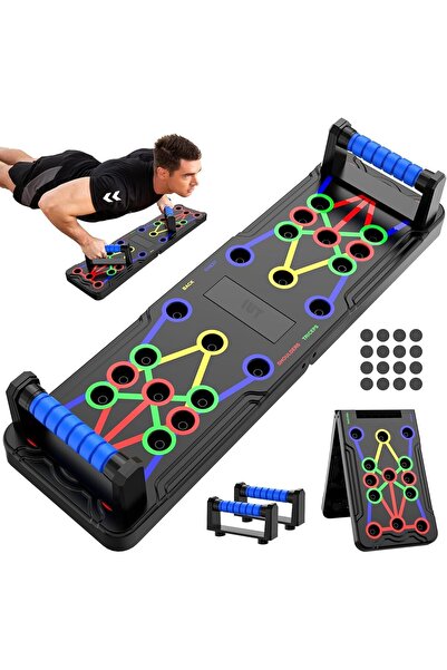 Generic Solid Push Up Board 15 in 1 Home Workout Equipment Multi-Functional P...