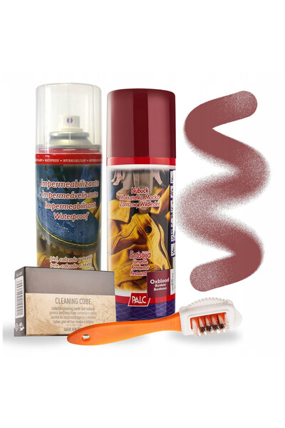 Palc Set de ingrijire pentru piele intoarsa si nubuc, pentru deget, 4 in 1, s...