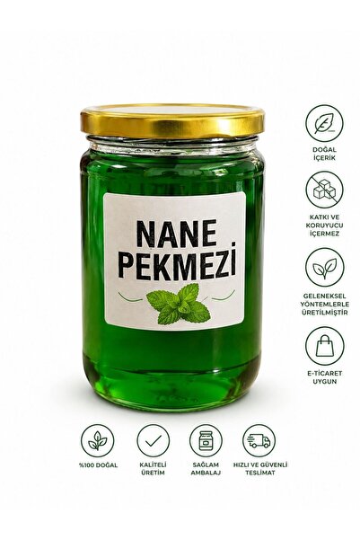 horoz köyü şifalı bitkiler NANE PEKMEZİ EL YAPIMI 850 GR