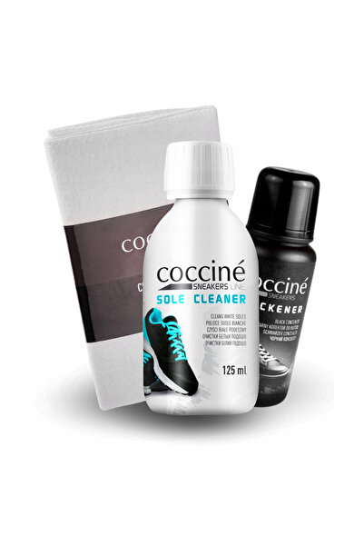 Coccine Kit de curatare, Coccine, Blackener and Sole Cleaner, 75g + 125ml, pe...