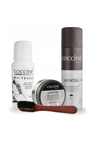 Coccine Kit de curatare si impregnare pentru adidasi albi, Coccine, 4 in 1, 5...