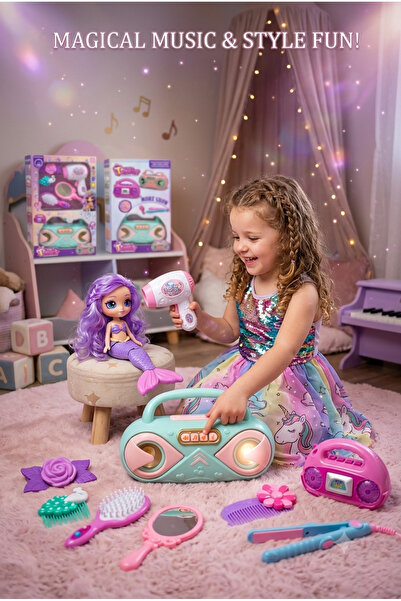 TOYFEST Kutulu pilli Radyolu Güzellik Seti