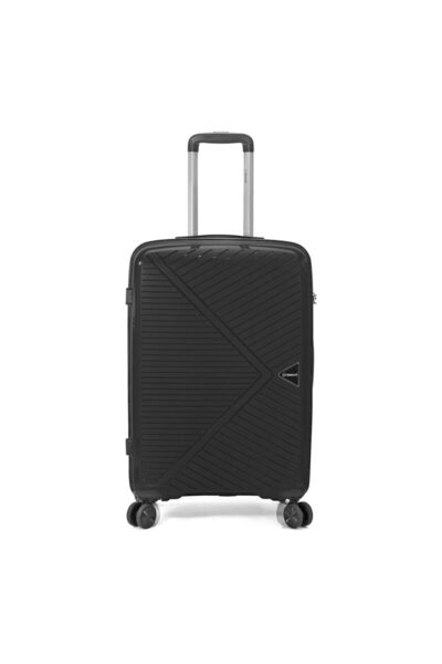 Benzi Μεσαία Βαλίτσα με Επέκταση BZ5710 (67x41x24-29 εκ.) Μαύρη
