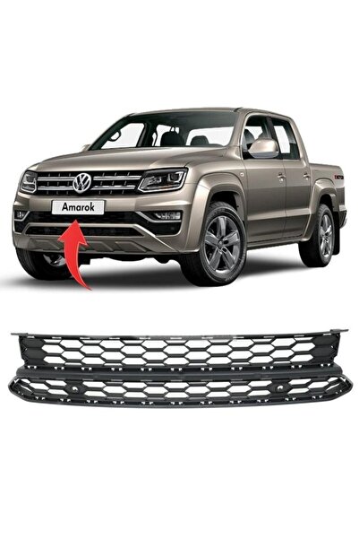 RapidAuto Grila bara Volkswagen Amarok (N817), 2016-, montare fata, Central, ...