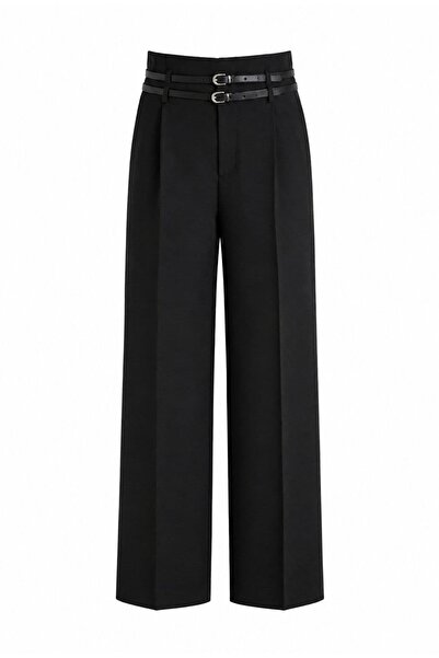EFİL Belted Palazzo Trousers