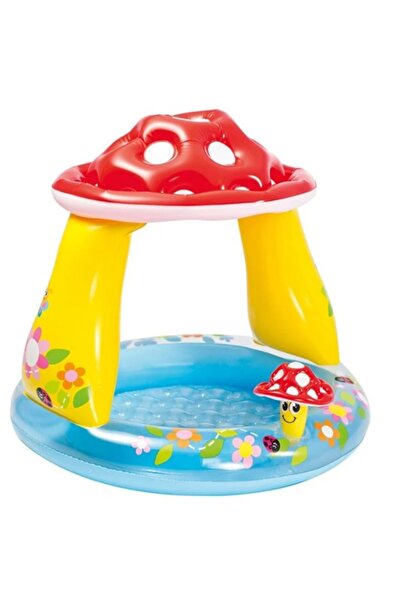 Intex Piscină acoperită în formă de ciupercă pentru copii Ø102 x 88 cm