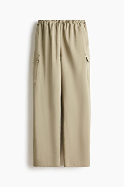 H&M Viskoz Karışımlı Pull-on Pantolon