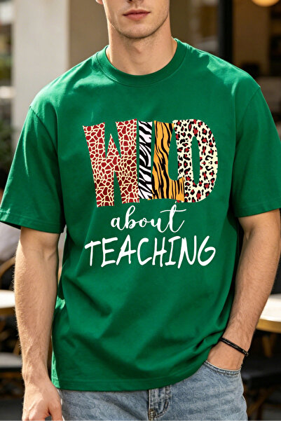 Fleck تي شيرتات كاجوال للرجال من Wild About Teaching، تي شيرتات مطبوعة للرجال