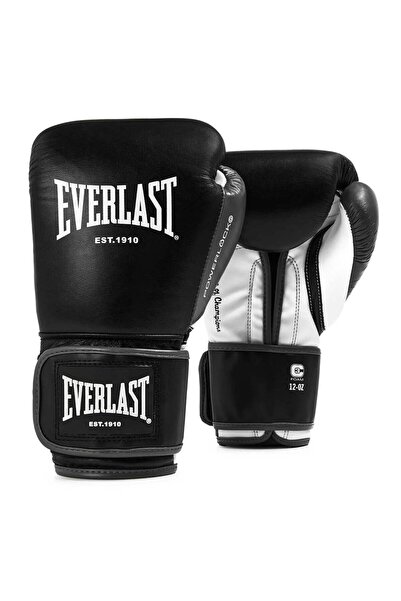 EVERLAST Powerlock OG Gelişmiş Antrenman Eldiveni – Siyah/Beyaz