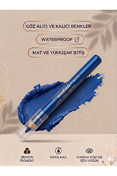 KAJAL Natali Waterproof Eyeliner and Eyeshadow No: 478