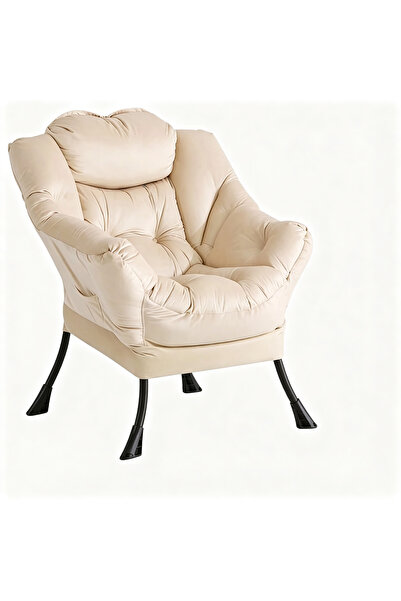 Garvee Lazy Chair without Ottoman, Modern Lounge Chair, Armchair with Footres...