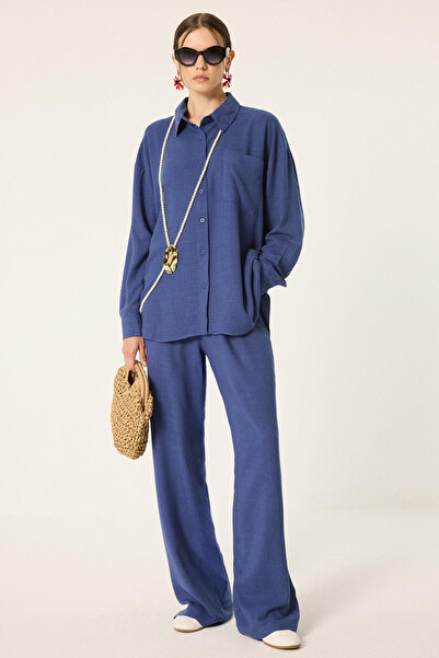 Touché Privé Linen Shirt Pants Set