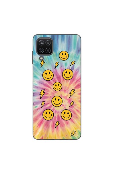 OEM Case compatible with Samsung Galaxy A12 Silicone Gel Tpu Pattern Retro Sm...