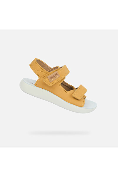 Geox Sandale galbene pentru băieți Lightfloppy