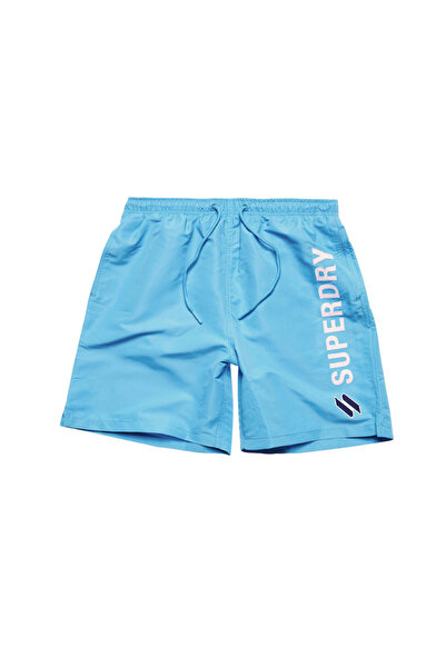 SUPERDRY Șorturi de baie pentru bărbați Mens Code Applique, 19 inch, mărimea S