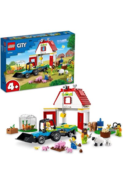 LEGO City Barn & Farm Animals 60346 Building Kit (230 Pieces)