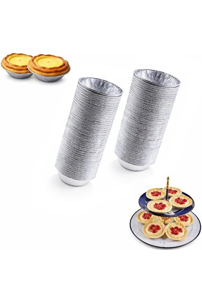 The Bros Aluminum Foil Pie Trays for Baking Delightful Tarts, Quiches, and Pu...