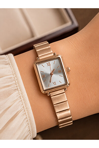 Weluxa Minimal Design Rose Gold Color Women's Wristwatch Elegant Daily Use Gi...