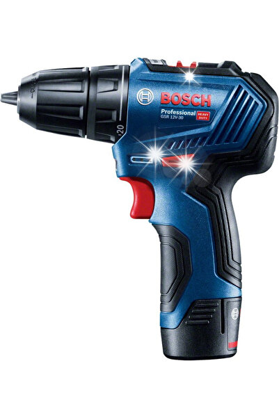 Boschen Mașină de găurit și înșurubat cu acumulator. GSR 12V-30 2*2.0AH 06019...