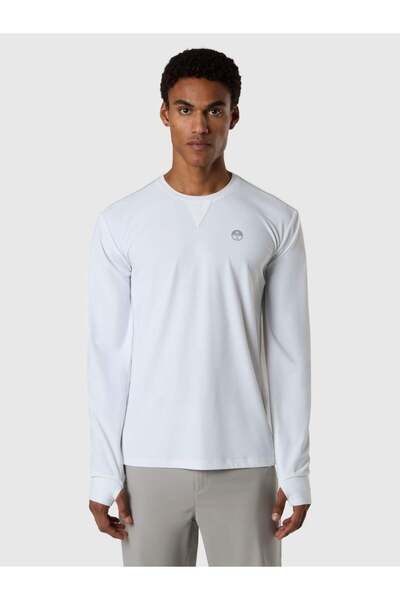 North Sails Regular Fit Long Sleeve Uv Protection Men's Crew Neck T-Shirt