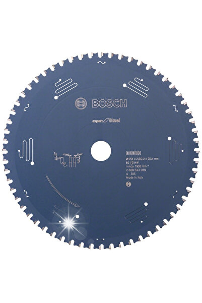 Boschen Disc de ferăstrău EXP/STEEL 254*25,4/60Z 2608643059 BOSCH