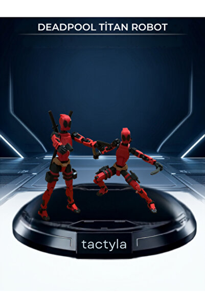Tactyla DEADPOOL TİTAN ROBOT HAREKETLİ - HEDİYELİ!