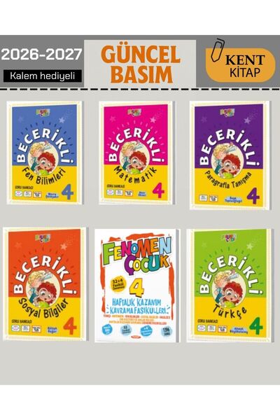 Fenomen Yayıncılık FENOMEN ÇOCUK 4.SINIF BECERİKLİ SERİSİ VE HAFTALIK KAZANIM...
