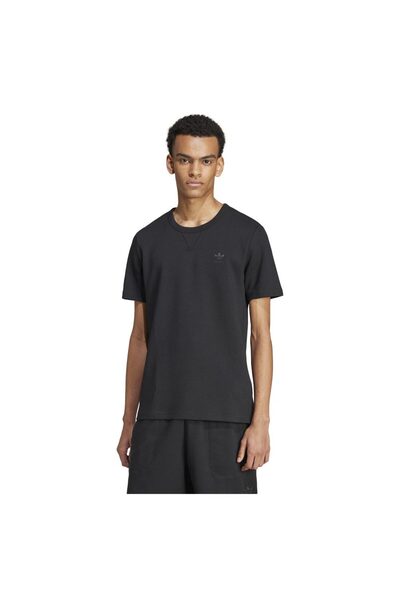 adidas Ανδρικό Κοντομάνικο Μπλουζάκι Βάφλας Trefoil Essentials M