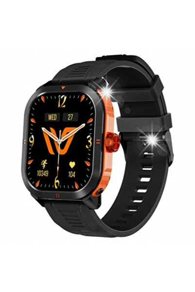 Kraft&dele Smartwatch Weofly Pioneer portocaliu AMOLED 100 de moduri elegant