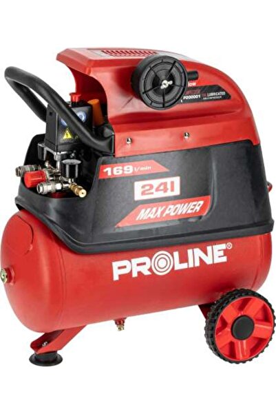 Proline Compresor Aer Cu Ulei - 1500w / 8bar / 169l/min / 24l