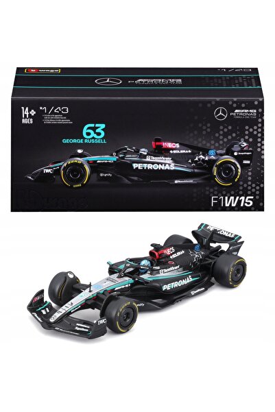 Bburago Junior BOLID F1 Mercedes AMG W15 2024 George Russell 1:43 BBURAGO 18-...