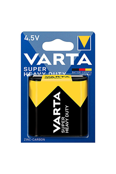 Varta Baterie zinc-carbon de 4.5V, tip 3R12, 02012