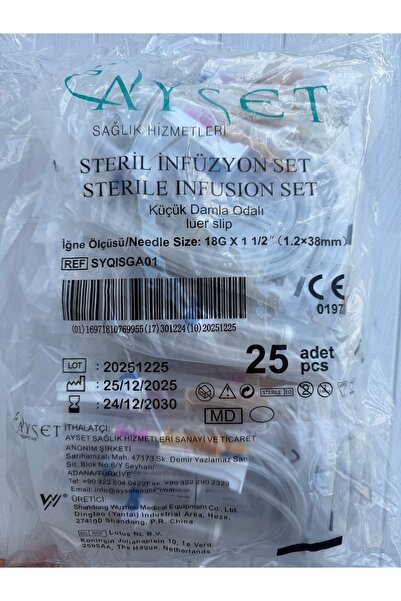 adenis Steril İnfüzyon Set ( serum seti )