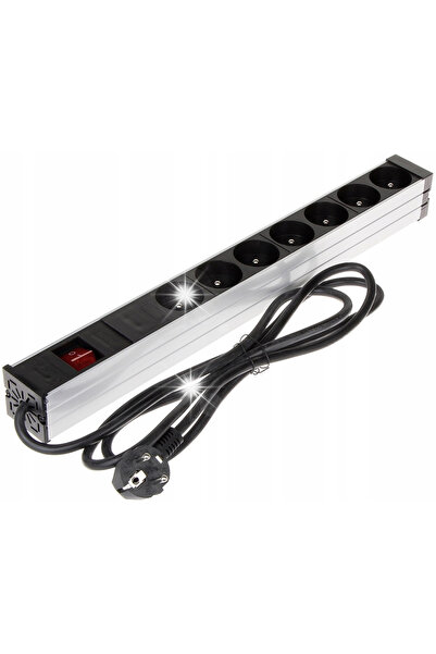 BOWINR Priză multiplă cu 7 prize PD-7K/RACK