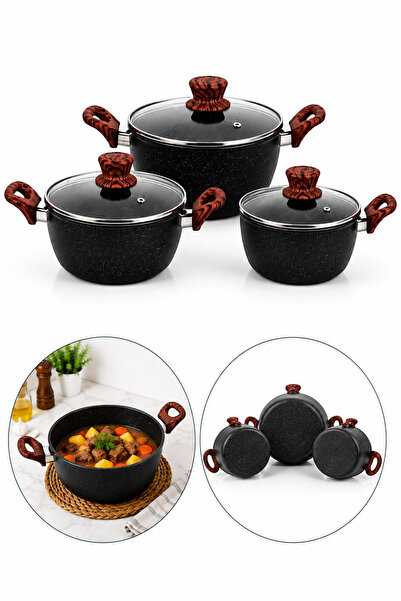Wove HomeRoy – Set Oale 6 Piese, 18 cm – 20 cm – 22 cm