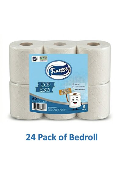 Finesse 24 Pack Bedroll 550g x 45cm Salon Beauty Facial Bed Cover for Massage...