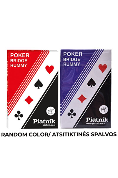Piatnik - Poker Bridge Rummy Cards Rosu/Albastru