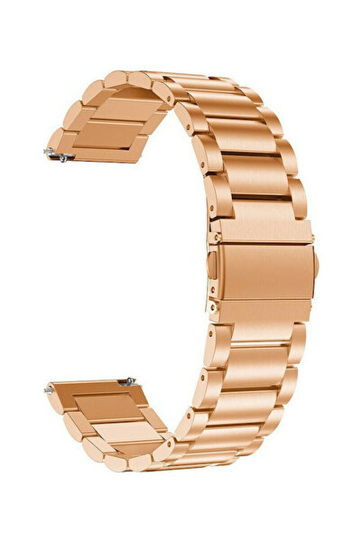 OEM Λουράκι Ανοξείδωτο Ατσάλι Ροζ Χρυσό (Amazfit Bip) 841301330B5